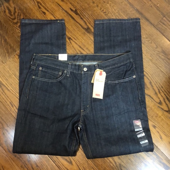 Levi’s 514 Straight Denim Jeans 36x34 NWT - Picture 5 of 7
